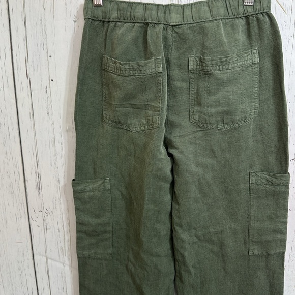 NWT Joie Linen Blend Cargo Pants